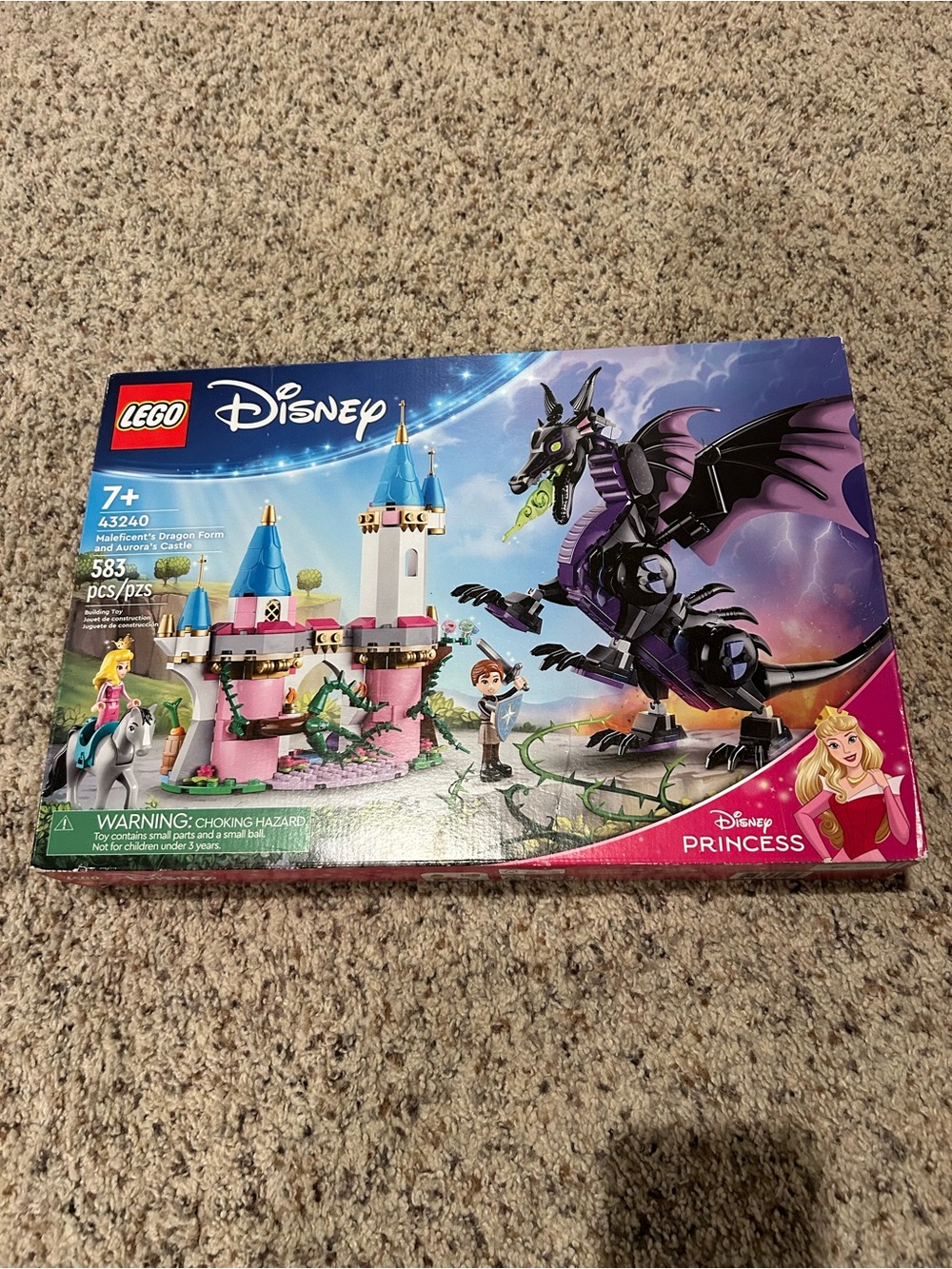 LEGO Disney Maleficent’s Dragon Form and Aurora’s Castle